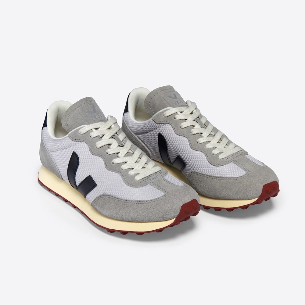 VEJA RIO BRANCO ALVEOMESH LIGHT GREY BLACK